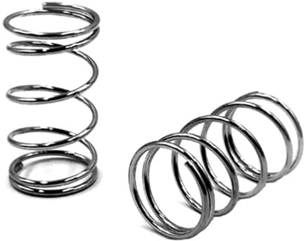 Federstahl-Druckfeder, 0,4mm x 4mm x 45mm, zylindrische Entriegelungsspule, 10 Stück, 10 Stück, 0,4mm x 4mm x 45mm