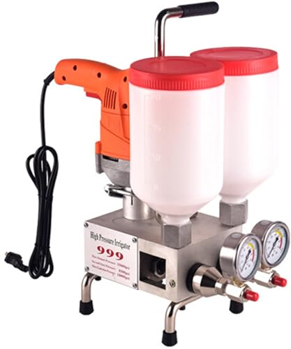 Macchina di stuccatura ad alta pressione per la costruzione in calcestruzzo, doppio tipo liquido Perfusion Plugging Equipment per la riparazione della pavimentazione e l'arresto della perdita