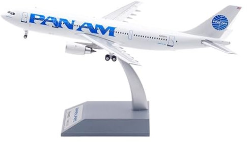 RIVPAHGQ Replica Aircraft Models For Pan Am For Airbus A300B4 N202PA Diecast Airplane Model 1:200 Scale – 26cm Finished Aircraft Replica Miniature Airplane Model