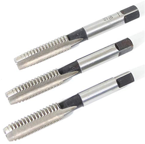 HSS Handgewindebohrer Set 7/16 Gewindebohrer Fertigschneider Bohrer Gewinde