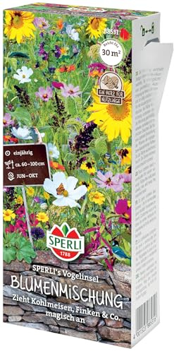 Sperli Blumensamen-Mischung SPERLI's Vogelinsel 88531, Blumensaat | Einjährig