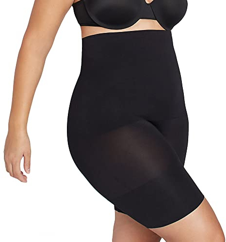 Underoutfit Shapewear for Women Tummy Control- High Waisted Shorts- Body Shaper for Women- Small to Plus Sizes Black