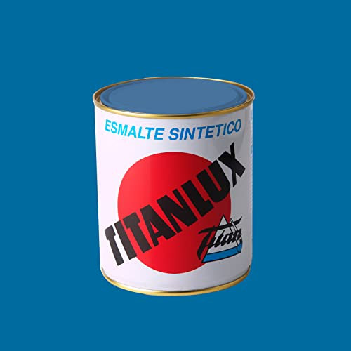 Titanlux Synthetischer Nagellack, glänzend, Hellblau, 750 ml