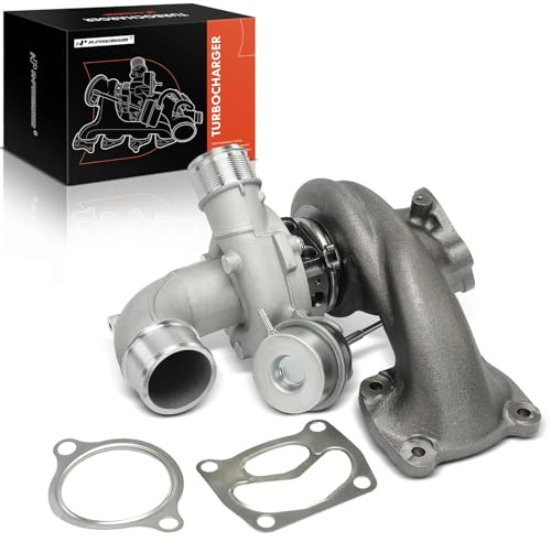 A-Premium K03 Complete Turbocharger Turbo Kit with Gasket Compatible with Ford & Lincoln Models - Escape 2017-2020, Fusion 2017-2019, Edge 2015-2018, MKZ 2017-2020, MKC 2017-2019, 2.0L - F2GE9G438BC
