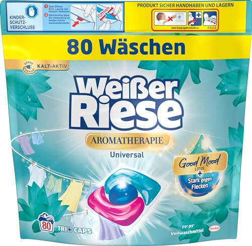WEISSER RIESE Trio-Caps 80 WL Universal Aromatherapie Lotus 960g