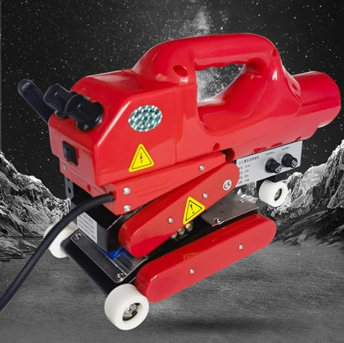 Sealing Welding Machine Plastic Layer Geomembrane Welder Climbing Welding Machine Hot Wedge Welder Tool 800W