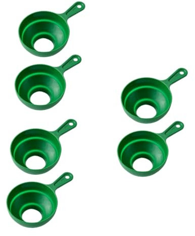 Amosfun 3 Set Di Imbuti Da Cucina Per La Casa Imbuto in Plastica A Bocca Larga Strumento Di Trasferimento Di Liquidi Design Pieghevole Per Una Facile Conservazione 2 Pezzi * 3