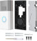 No Drill Doorbell Mount Compatible with 2nd Generation Ring Video Doorbell(2020 release),Strong Adhesive Doorbell Holder,Replacement Wall Mount Bracket Accessories Spare Parts for Door,Wall,Apartment