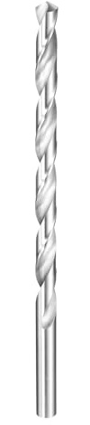 sourcing map Twist Drill Bit 10mm Dia 200mm (7.87) Extra Long High-Speed Steel Spiral Jobber Drill Bits Fully Ground Drilling Tools for Wood Plastic Aluminum Thin Metal Sheet