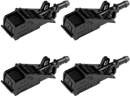 Scheiben Waschwasserdüse Kompatibel Mit VW Für Passat Für Golf Für Bora 2 Stück 4 Stück Auto Windschutzscheibe Scheibenwaschdüsen Düsen 6E0955985B(4PCS)