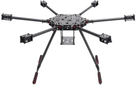 Kit Cadre hexacoptère,Compatible avec ZD, 680 F680 | Kit cadre pliable,Train fixe,Modèle ZD680,Matériau nylon