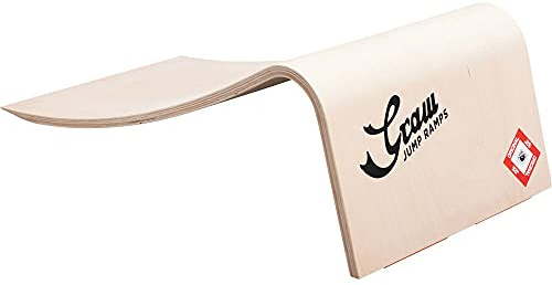 Graw Rampa di salto (faggio) Giovani Unisex, Legno naturale, 855025 cm