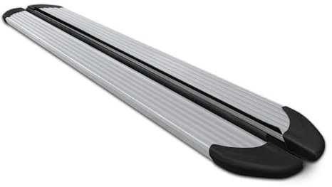OMAC Seitenschweller Trittbretter Schweller kompatibel mit Citroen Jumper 2006-2025 L2 Alu Grau