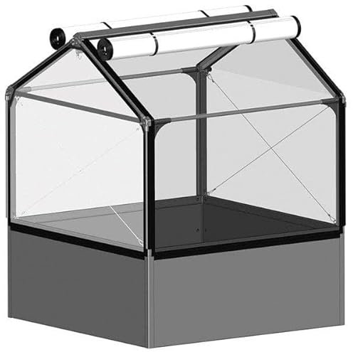 Carré Potager Premium avec Serre Basic air Longueur 120 cm