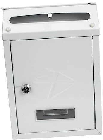 Yardwe Wandbriefkasten Mit Zeitungsfach Abschließbar Für Villen Und Wohnhäuser Aus Robustem Schlichtes Design Einfach Zu Montieren Bedienen