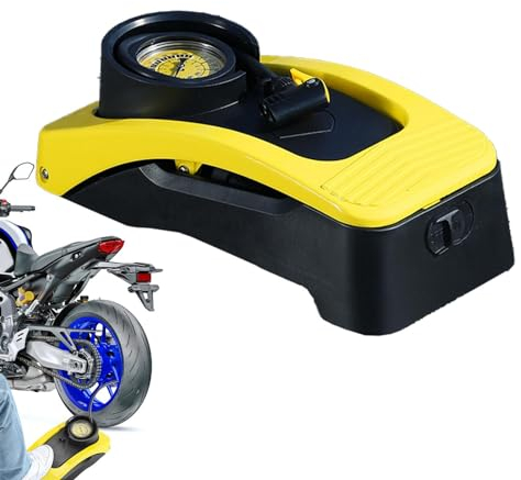 Zubehors Fußpumpe, Fußluftpumpe - Tragbare Doppelzylinder-Fahrrad-Standpumpe | Fußbetriebene Luftpumpe für Gymnastikball, Fahrrad-Fußluftpumpe für Autos, Fahrräder, Motorräder