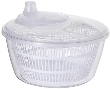Máquina De Lavadora De Ensalada De Frutas Escurridor De Lechuga, Secador De Verduras Escurridor De Ensalada, Lavadora De Verduras De Gran Capacidad, Secador De Ensalada Duradera, Limpiador De Lechuga