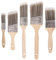 MEIDIV 10PCS Professional Paint Brush Set, Gloss Paint Brush with Wood Handle, Angled Brushes for Cutting In, Stain Brush, Paint Brushes Decorating for Wall, Fence, Furniture, House Trim Sash
