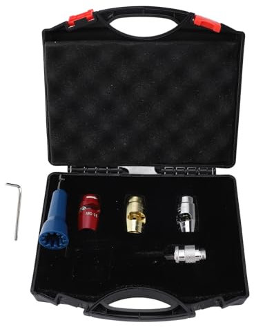 Gavigain Automatic Wire Stripper Drill Attachment, Adjustable Stripping Length, Aluminum Alloy, Professional Wire Twisting Kit for Efficient Wire Prep