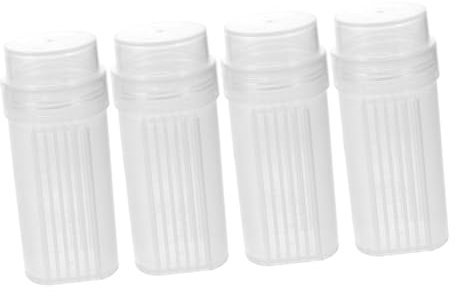 Warmhm 4stücke Kleines Transparenter Färbebehälter Für Objektträger Aufbewahrungsbox Mit Deckel Kapazität Organizer Für Laborobjektträger
