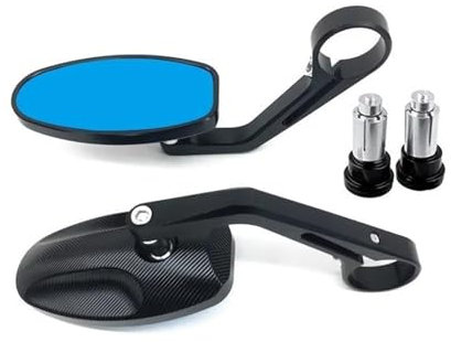 NPNGLCKCVF Motorrad Seitenspiegel Lenkerendenspiegel Für Y&amaha MT07 MT09 MT10 FZ1 FZ6 FZ09 FZ8 XSR 700 XSR 900 Motorradspiegel