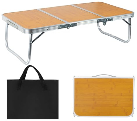 Générique Table De Camping - Table Portable pour Cuisson en Plein Air,Meuble Léger Stable pour Pique-Nique, Jardin, Voyage, Caravaning Et Terrasse