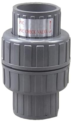 EYRMQWJPC Filtre de Tuyau en Acier Inoxydable, Clapet Anti-Retour adhésif en PVC 32-63 mm for Irrigation de Jardin et Aquarium(32mm)