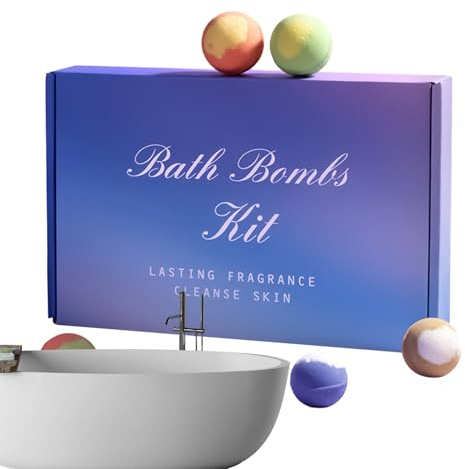 Bolas de baño para mujer, burbujas corporales para ducha, burbujas de baño hechas a mano, para bañera, baño, viajes, camping, hogar, vacaciones, spa