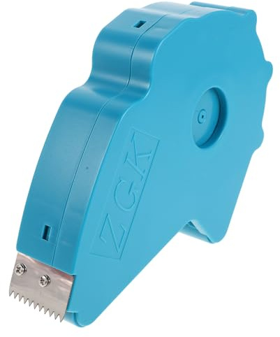ARTIBETTER Applicateur de Ruban de Masquage en Plastique Bleu Léger pour Ruban Jusqu'à 3cm, Coupe Précise Main, pour Peinture Murale et Amélioration Maison