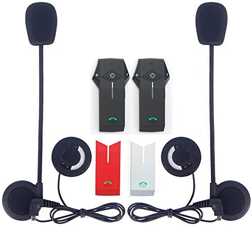 Neuf FM et fonction NFC 1000 m Moto casque Bluetooth interphone Talkie Walkie casque BT interphone mains libres support MP3 GPS