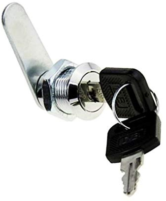 UOOOM Post Box Lock, Cam Lock File Cabinet Lock for Mailbox Drawer Cupboard with Keys (T 20mm)
