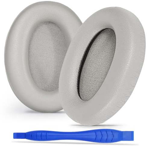 Aurivor WH-1000XM3 Replacement Ear Pads for Sony XM3 Headphones, Earpads Cushions with Soft Protein Leather, Noise Isolation Memory Foam, Reinforced Sealing