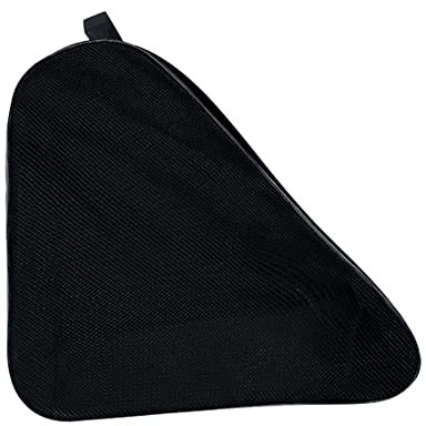 Peowuieu Schlittschuhtasche Oxford-Stoff, Schlittschuhtasche mit Verstellbarem Schultergurt, Atmungsaktive Schwarze Schlittschuhschuh-Aufbewahrungstasche
