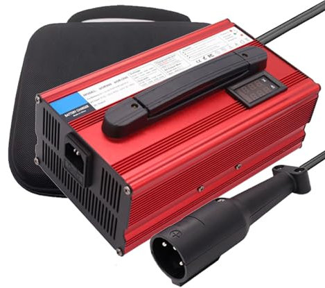 HYDTGZ 48V 15A Club Car Golfwagen Batterieladegerät für Clubwagen, Ersatz Golfwagen Ladegeräte mit 3-poligem Rundstecker, Erhaltungsladung