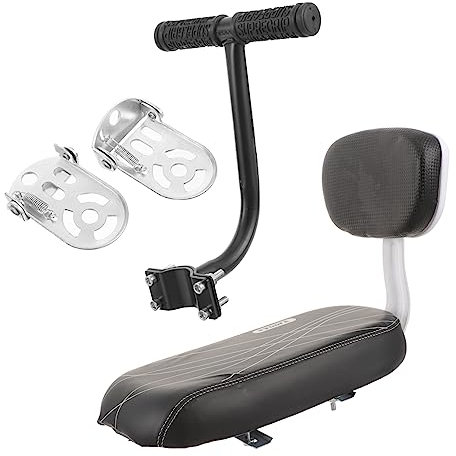 Milisten 1satz Komfortables Fahrradsitzkissen Für Mountainbike Rücksitz Mit Rückenlehne Und Armlehnen Für Langanhaltenden Komfort Für Fahrräder Und Mehr Mit Fußstütze Und