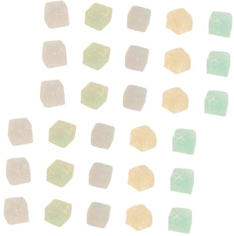 SAFIGLE 30 StüCk Leuchtende ZuckerwüRfelspielzeug：Transparente Nachtleuchtende WüRfelzuckerdekor Bunte Diy Basteldeko FüR Partys Und Veranstaltungen - Bunte Nachtleuchtende WüRfelzuckerdekor FüR Party