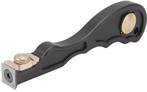 FLEXMAN 2 in 1 Mini Wood Carbide Insert Scraper, Aluminum Alloy Replaceable Blade Glue Scraper Remover, Cleaning Degumming Tools for Woodworking