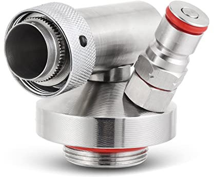 SRKATI Heimbrau-Sets bierbrauset Mini-Keg-Speer-Bier-Brummhahn-Spender, Craft-Bierfass-Schnellanschluss(Type 2)
