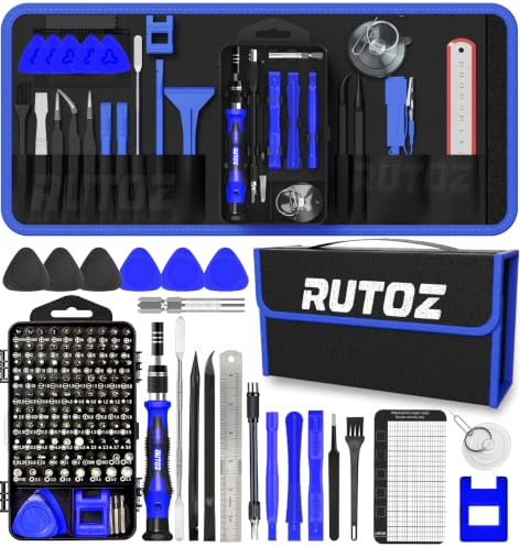 Feinmechaniker Werkzeug Set Schraubendreher Torx T5 T6 T8 T9 T10 Kreuzschlitz PH000 00 PH1 Triwing Y00 Y0 Gamebit Für iPhone/macbook/xbox/PS4/PS5 Switch Brillen Handy Laptop PC Reparaturset mit Hebel