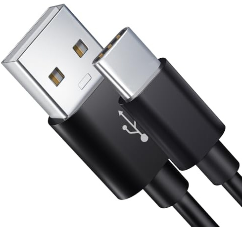 5M USB C Cable, USB A to USB C Charging and Data Sync Cord, Extra Long Type-C Power Charging Cable for Home Security Cameras, Phones, Laptops, Tablets, Game Controllers and More Devices (Black)