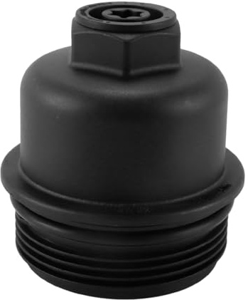 Orivin Tappo filtro olio nero, coperchio radiatore olio di ricambio per veicoli compatti MINI 11428575907 Accessorio per parti del motore