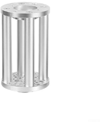Oniissy Trípode ecuatorial de telescopio astronómico, aleación de aluminio, sección elevadora, sección ecuatorial 200/300 mm para Eq3 Eq5, ajuste de altura (200 mm, plata)