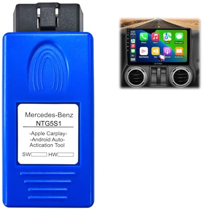 Strumento di attivazione OBD per auto, attivatore auto, strumento di attivazione OBD NTG5S1 per auto serie A/B/CLA/GLA/GLE/CLS - Scanner diagnostico automobilistico CarPlay Android