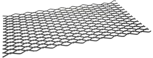 Parliky Grille en Acier 25 x 40 CM pour Foyer Intérieur, Réceptacle à Braises avec Installation Rapide pour Poêle à Bois en Usage Quotidien et Camping