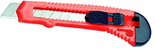 COLTELLI LAMA A SPEZZARE PLASTICA ROSSA ECO