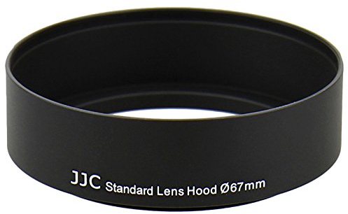 Screw-on Camera Metal Standard Lens Hood Sun Shade Protector for 67mm Thread Lens for Nikon AF-S Nikkor 35mm f/1.4G Lens Canon EF 35mm f/2 is USM Lens on 5D Mark IV 5DS R 6D 7D Mark II 90D DSLR Camera