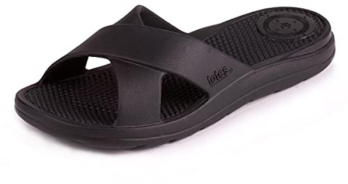 totes SOLBOUNCE Ladies Cross Slide