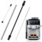 HAPPOW Milk Hose Stainless Steel Milk Tube and 2 Cleaning Brush Set Compatible with Bosch Cleaning Brush Siemens EQ6 Plus S700 Effective Cleaning for Fully Automatic Coffee Machines