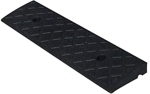 Rampe d’allée rampes Rampe Portable Salle de Bain Fauteuils roulants Rampes, Porte Pente Pad Tapis de Marche intérieur Rampes en Plastique Roues de Scooter, Garage Moto Seuil Rampe de trotto