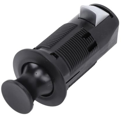 Schrank-Druckknopfschloss und Schlüsselloser Schrankverriegelungsknopf für Wohnmobile, Yachten, Wohnmobile, Wohnmobile, Stilvolles und Sicheres Schubladenschloss (BLACK)